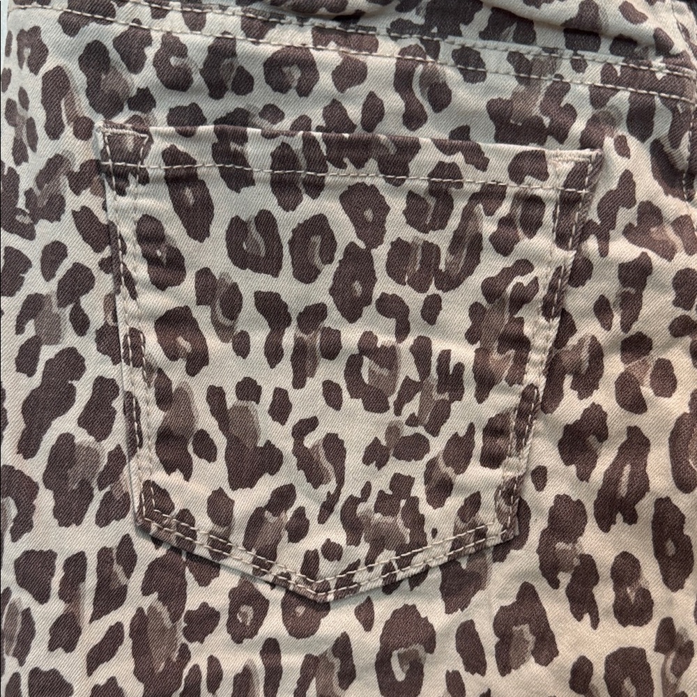 Nine West Leopard Print Jeans - Picture 7 of 9